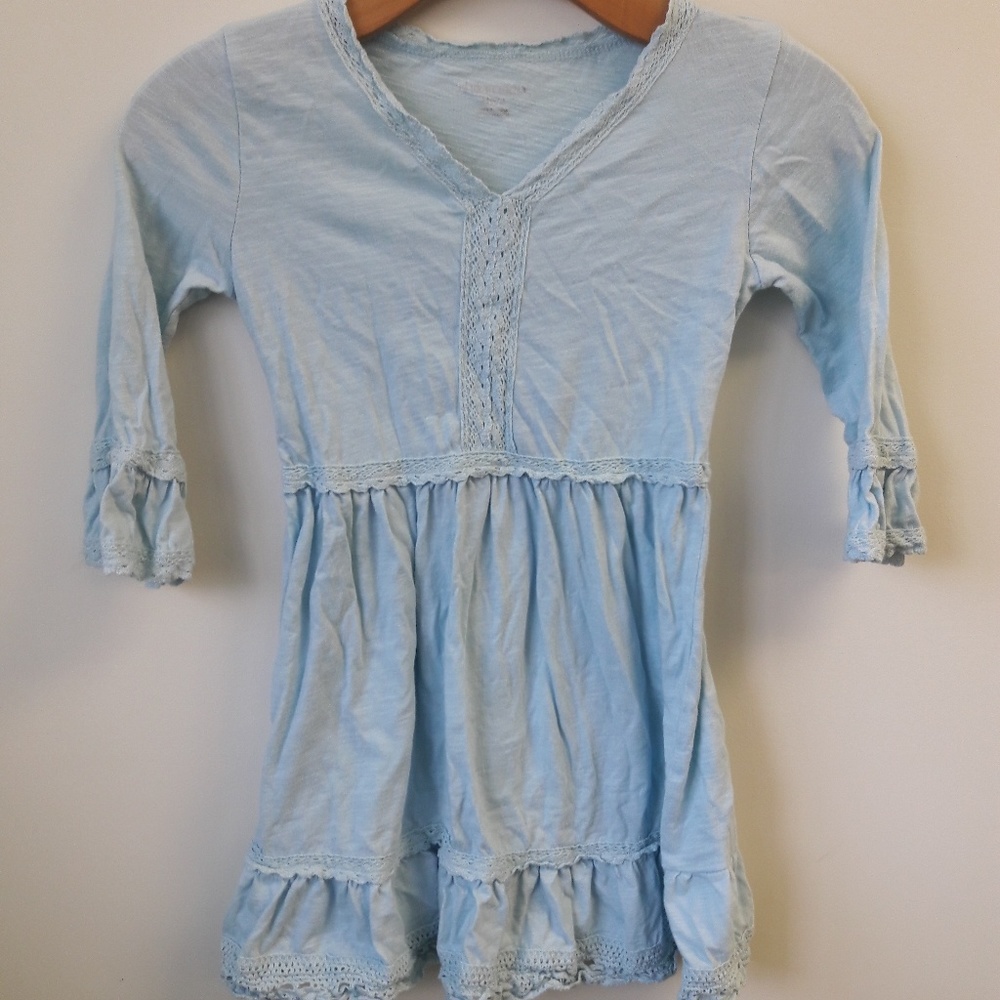Baby's Breath Blue Dress